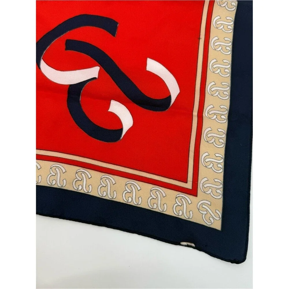 Vintage red monogram